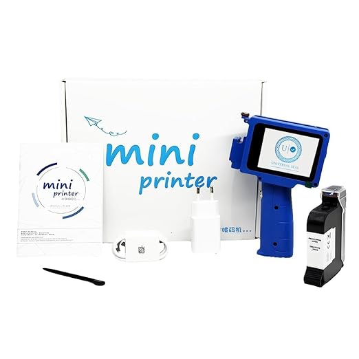 UNIVERSAL SEAL TIJ Thermal Handheld Mini Printer Pro | Portable Wireless Inkjet Printing Machine for Labels, Barcodes, Logos & Batch Coding - Image 3