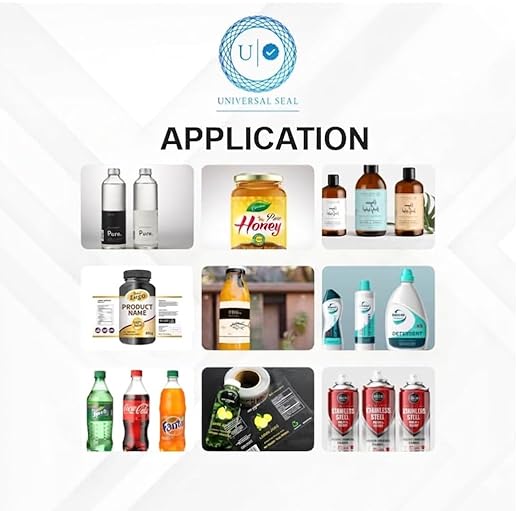 UNIVERSAL SEAL MT-50 Semi-Automatic Round Bottle Labeling Machine | High-Precision Label Applicator for Glass & Plastic Bottles | Efficient Bottle Lab - Image 6