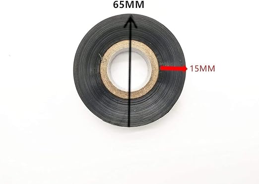 UNIVERSAL SEAL Hot Stamp Ribbon 30mm x 100m (Black) | Thermal Transfer Ribbon for Date Coder, Batch Coding & MRP Printing | Compatible with Hot Stamp  - Image 3