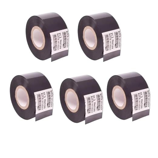 UNIVERSAL SEAL Hot Stamp Ribbon 30mm x 100m (Black) | Thermal Transfer Ribbon for Date Coder, Batch Coding & MRP Printing | Compatible with Hot Stamp  - Image 4