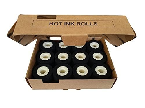 UNIVERSAL SEAL Hot Ink Roller (36mm x 32mm) for Batch Coding Machine | 1-Inch Core | Fast-Drying High-Quality Printing Ink Roll | Suitable for Expiry, - Image 4