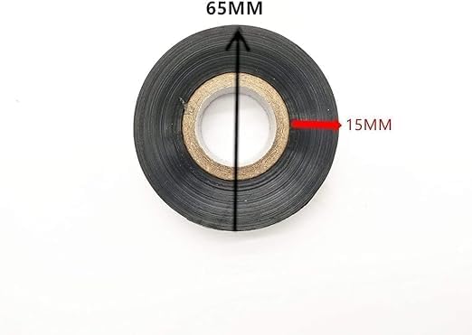 UNIVERSAL SEAL, 20 Rolls Hot Stamp Ribbon Thermal Transfer Ribbon 30mm x 100m for Date Coder Hot Stamp Printer 241 241B 241S TJ-08 DY-8 DY-6 (Black) - Image 3