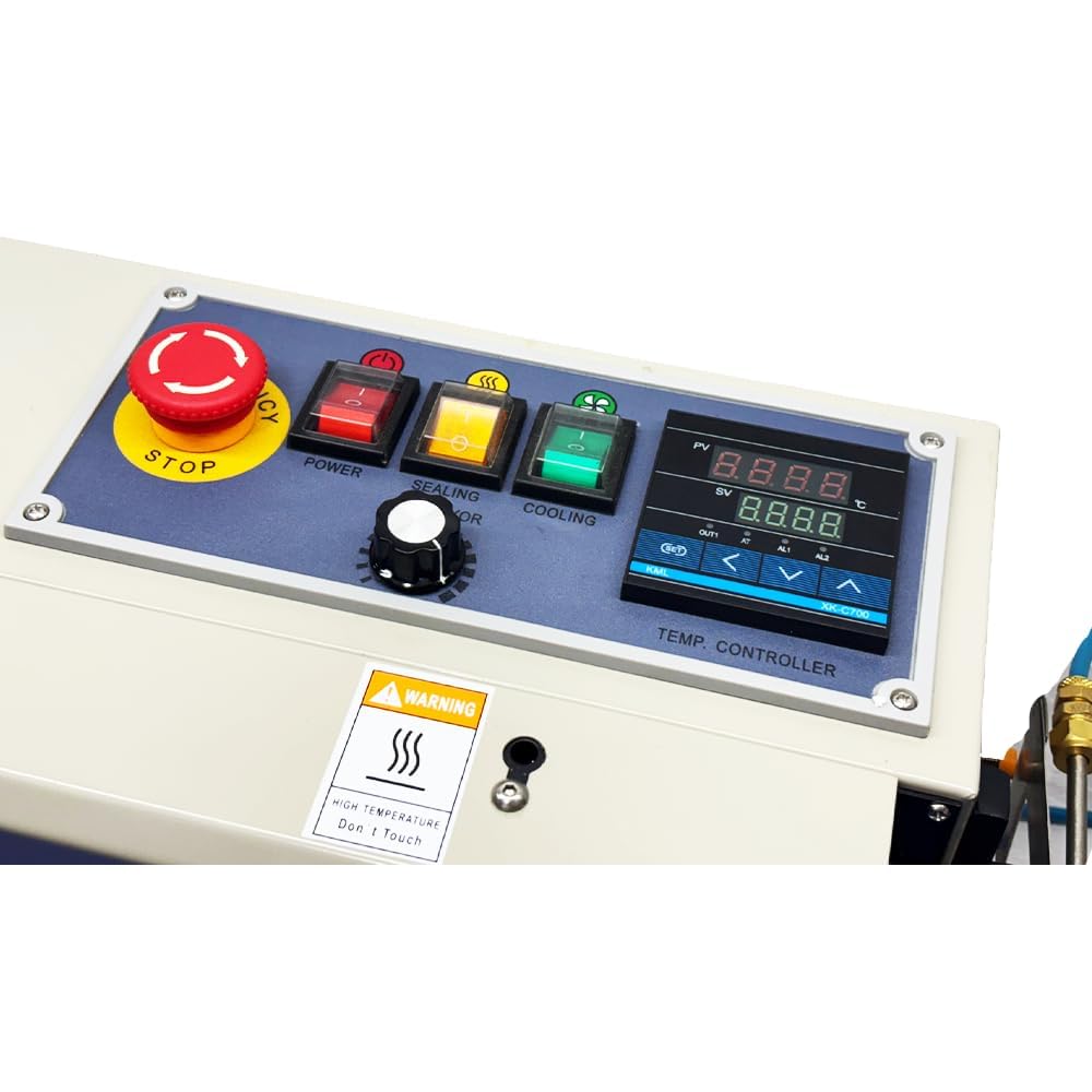 UNIVERSAL SEAL Heavy Duty Continuous Horizontal MS Band Sealer with Nitrogen Flushing Kit | Automatic Band Sealing & Packaging Machine | 10 mm Seal Wi - Image 2