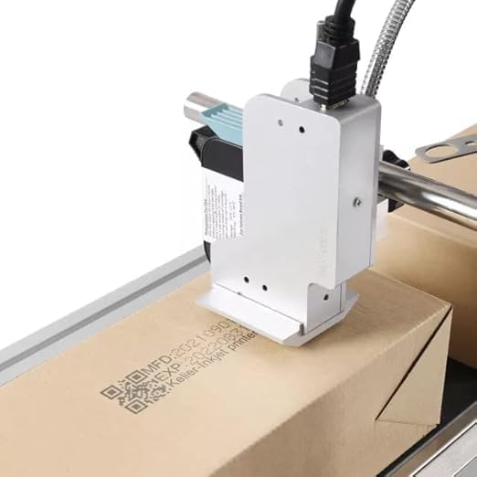 UNIVERSAL SEAL 25mm Automatic Batch Coding Printer | 5-Inch Touchscreen High-Resolution Inkjet Printing Machine for Expiry Date, MRP, Batch No., Barco - Image 2