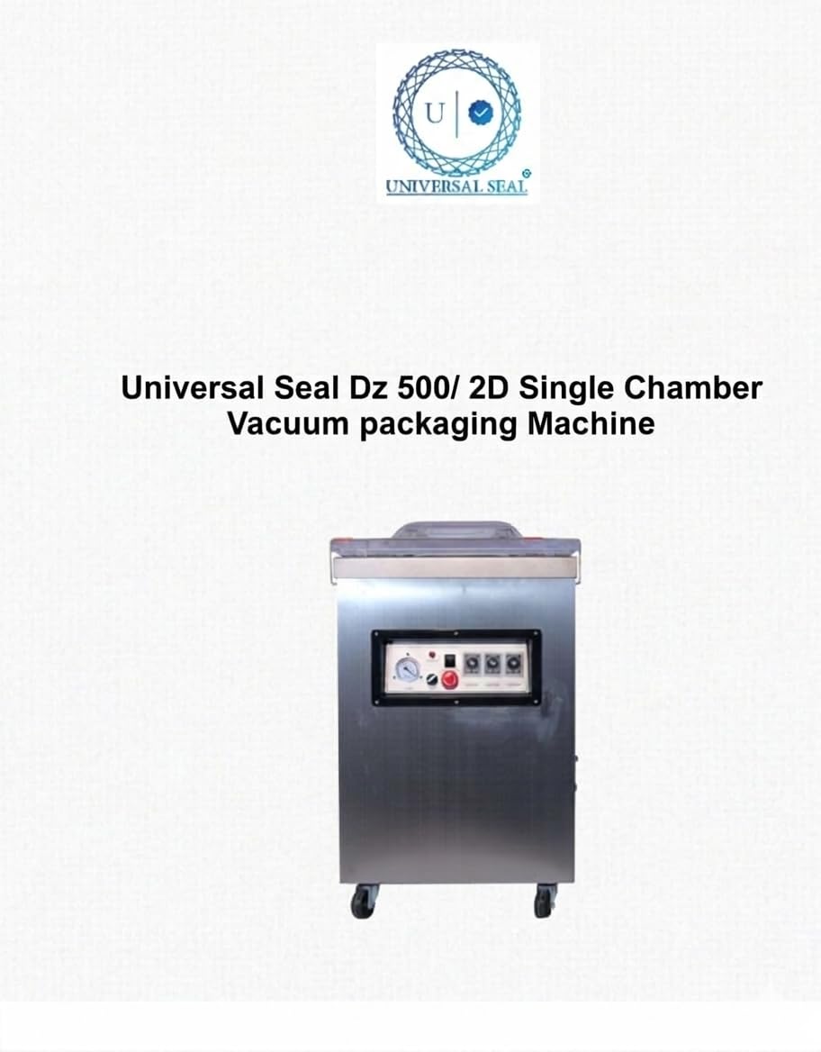 UNIVERSAL SEAL DZ500 Single Chamber Vacuum Sealer Machine | 500mm Sealing Length | Heavy Duty Industrial Vacuum Packaging Machine - Image 3