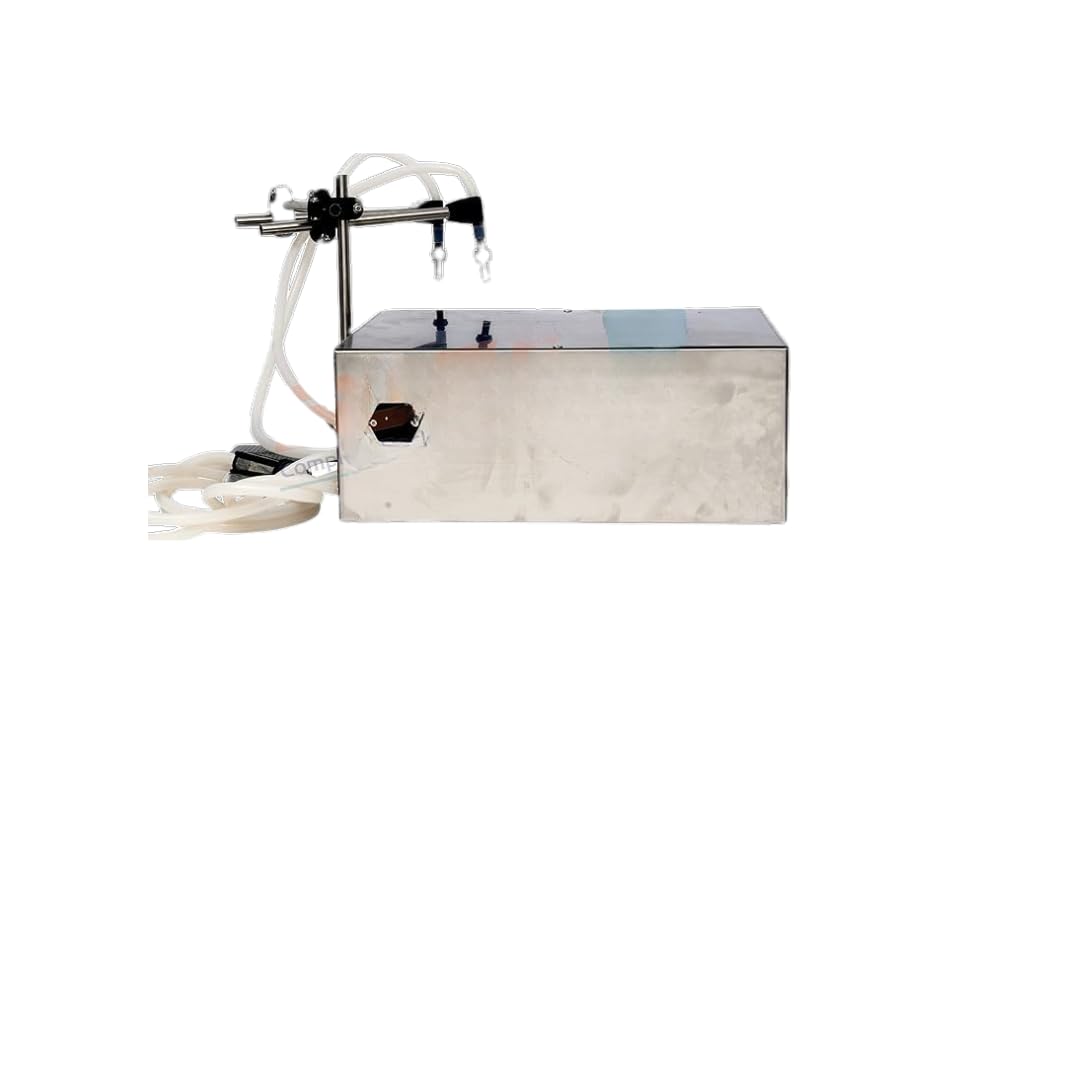 LT-130 Double Head Table-top Electric Liquid Filling Machine | Manual and Automatic Control Heavy Duty Model | For Oil, Milk, Beverage, Water, Juice,  - Image 2