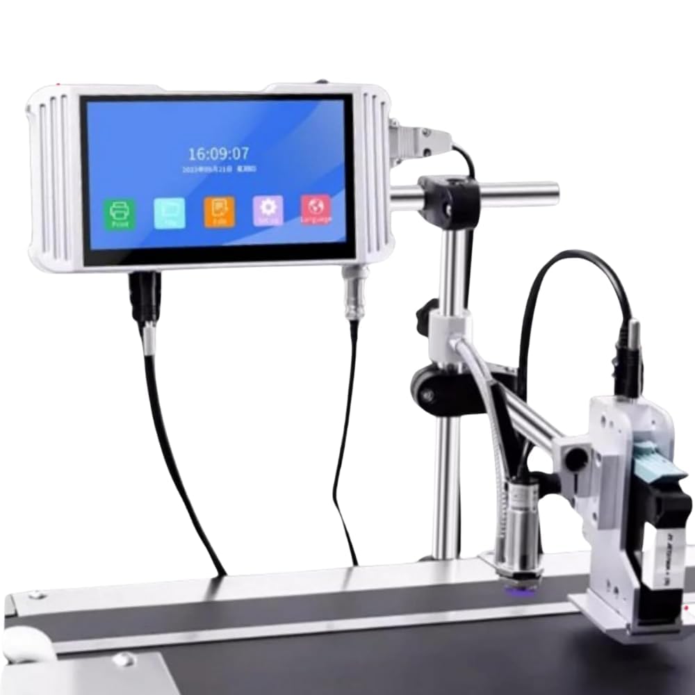 UNIVERSAL SEAL 12.7mm Online Thermal Inkjet Printer | 7-Inch Touchscreen TIJ Printing Machine for Batch Codes, Expiry & Manufacturing Dates | High-Res - Image 4