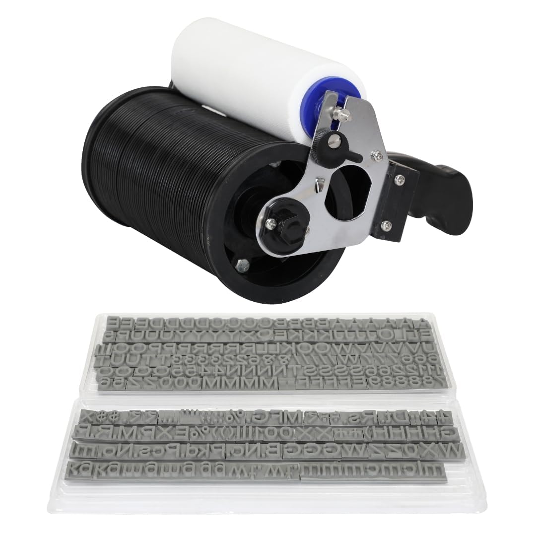 UNIVERSAL SEAL Handy Coder Machine for Batch No, MFG, EXP & MRP Printing | Manual Handheld Batch Coding Printer for Carton Boxes | 2 Inch with 6MM Let - Image 3