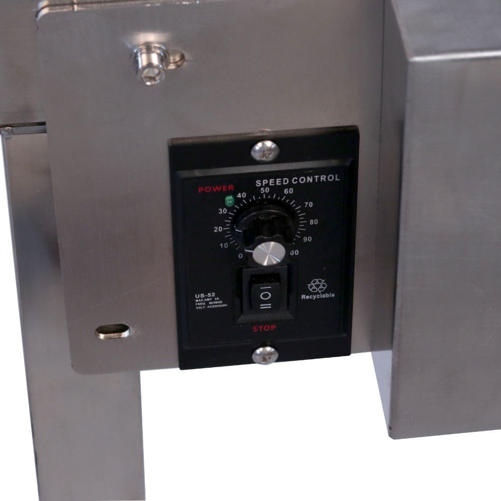 UNIVERSAL SEAL 12-Inch Batch Coding Conveyor | High-Precision Industrial Belt Conveyor for Inkjet, TIJ & Laser Marking Machines | Heavy Duty Adjustabl - Image 3