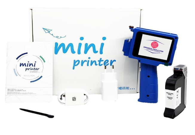 UNIVERSAL SEAL Mini Handheld TIJ Printer 12.7mm with Digital Display | Portable Batch Coding Gun (With Cartridge - Image 3