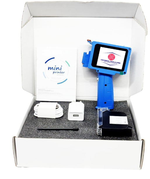 UNIVERSAL SEAL Mini Handheld TIJ Printer 12.7mm with Digital Display | Portable Batch Coding Gun (With Cartridge - Image 2