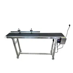UNIVERSAL SEAL Electric 53 x 8 Inch Automatic Conveyor Belt Machine | High-Speed Heavy Duty Tracking Stand For Inkjet Printers - Image 2