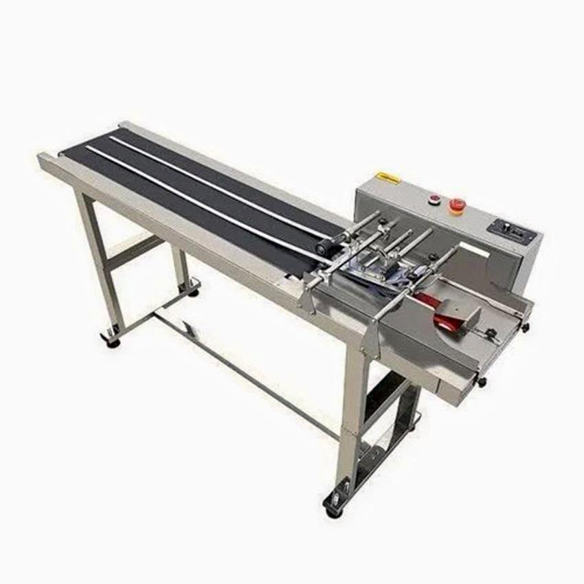 UNIVERSAL SEAL 100W Stainless Steel Automatic Stacker Conveyor Machine | Continuous Fast Dispensing Handling Stand For Automatic Printers - Image 2