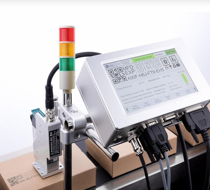 UNIVERSAL SEAL Online Thermal Industrial Inkjet Printer | 25.4mm Large Character TIJ Batch Coding Machine With Touch Screen - Image 4