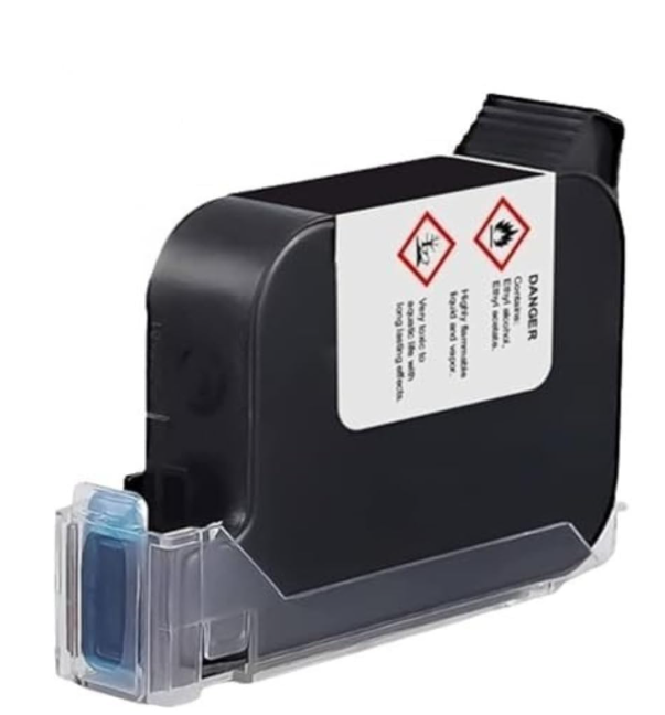 UNIVERSAL SEAL 12.7mm (Half Inch) Solvent-Based Handheld TIJ Inkjet Cartridge | High-Resolution, Fast-Drying & Smudge-Free Ink for Batch Expiry print - Image 4
