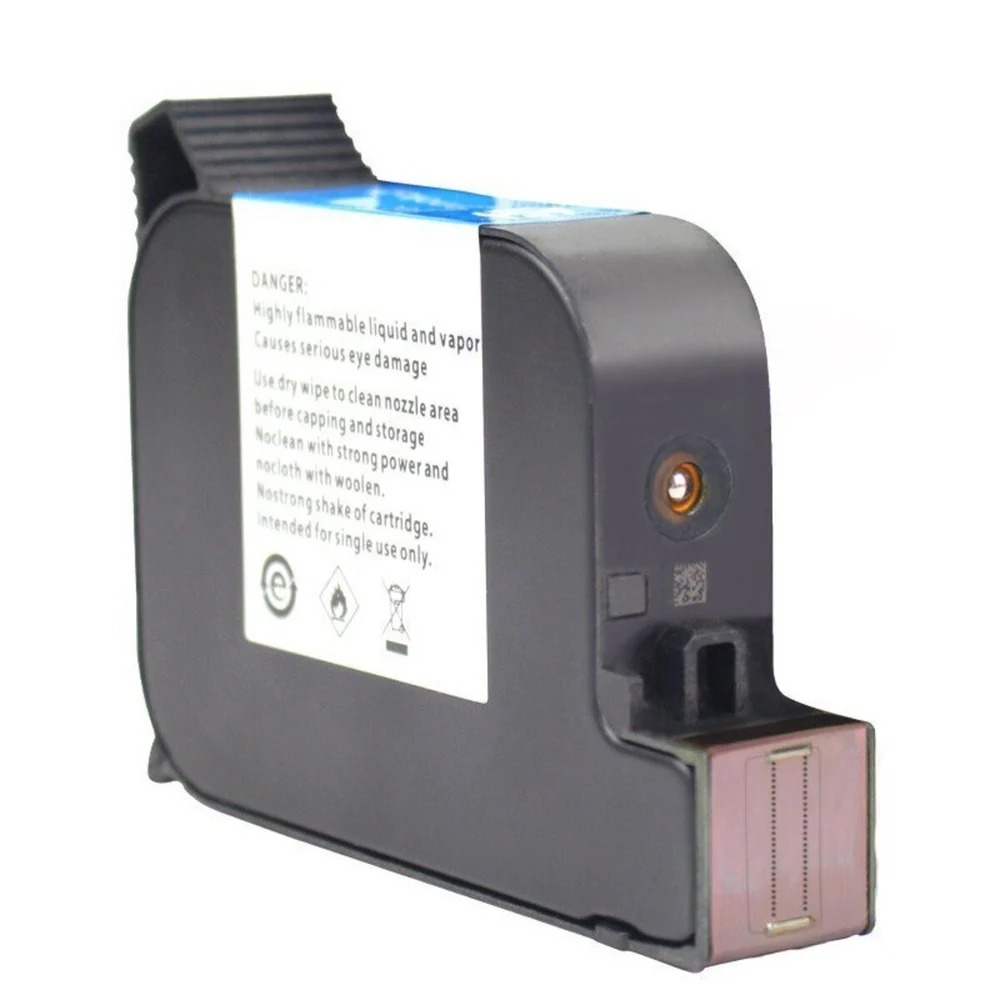 UNIVERSAL SEAL 1-Inch (25.4mm) Premium Solvent Ink Cartridge | Large Format Fast-Drying TIJ Batch Coding Printer Cartridge - Image 2