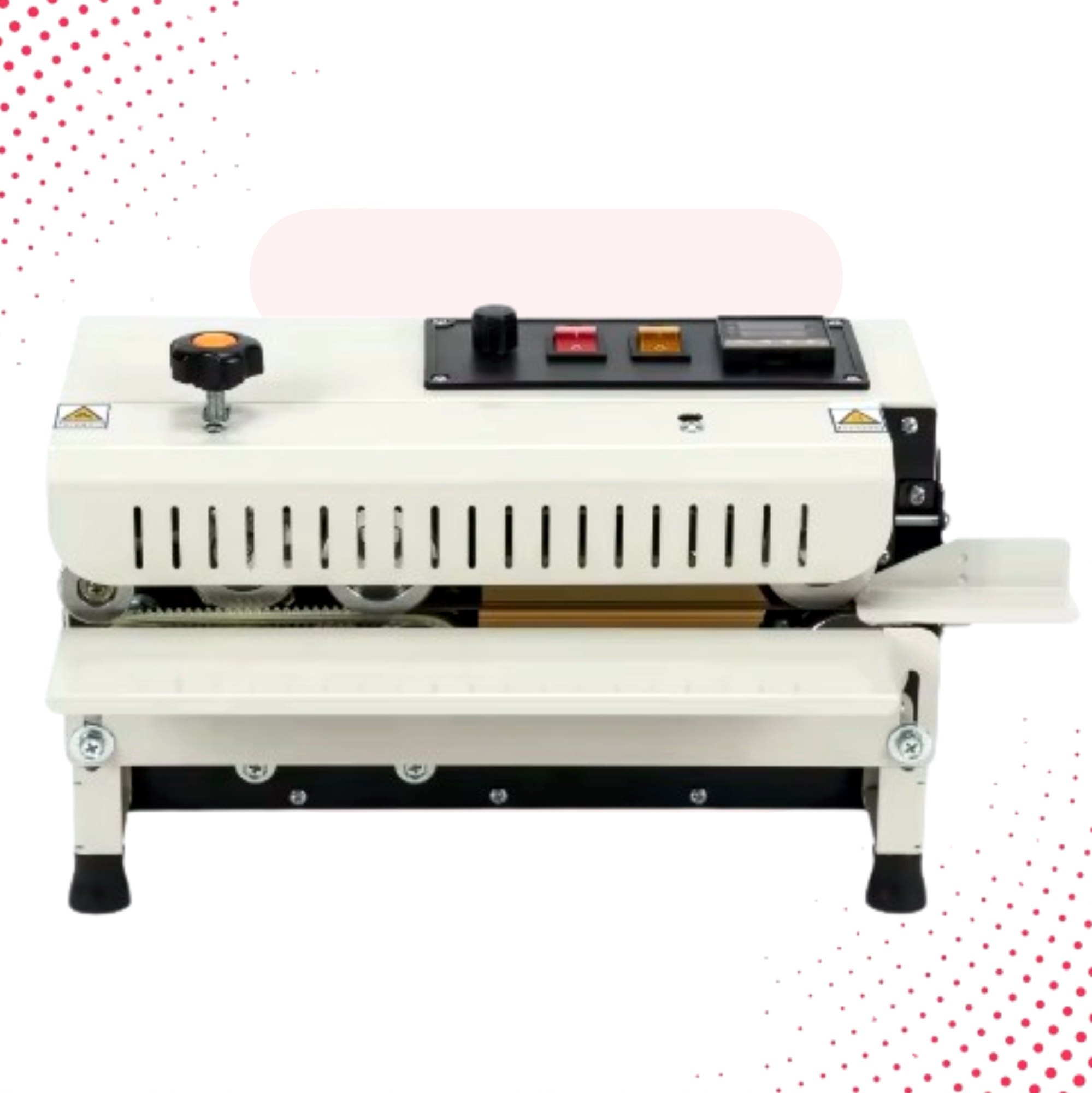 UNIVERSAL SEAL Mini Band Sealer Without Conveyor | Compact Tabletop Table Top Heat Sealing Machine - Image 2