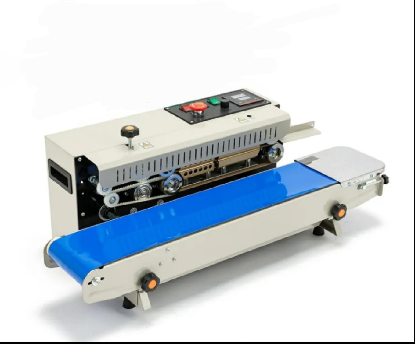 UNIVERSAL SEAL FR-900 Ms Continuous Band Sealing Machine | Horizontal Automatic Pouch Sealer with Digital Temperature Control - Image 2