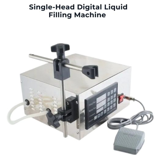 UNIVERSAL SEAL 10ml to 3000ml Single Head Digital Liquid Filling Machine | SS 202 Body Automatic Liquid Filler for Juice, Milk & Water - Image 3