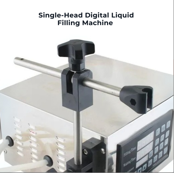 UNIVERSAL SEAL 10ml to 3000ml Single Head Digital Liquid Filling Machine | SS 202 Body Automatic Liquid Filler for Juice, Milk & Water - Image 4
