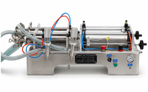 UNIVERSAL SEAL 50ml to 500ml Pneumatic Single Nozzle Liquid Filling Machine | Automatic Piston Liquid Filler for Oil, Paste & Juice - Image 3