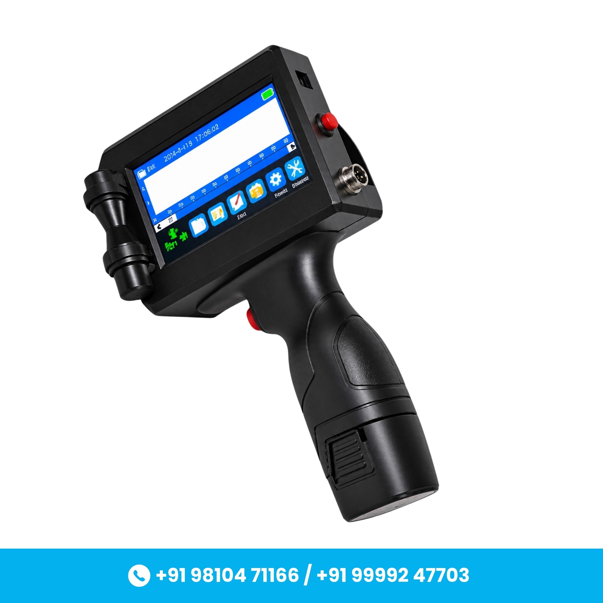High Speed 12.7mm with Cartridge Plastic Body TIJ Printer for Date, MRP - Image 2