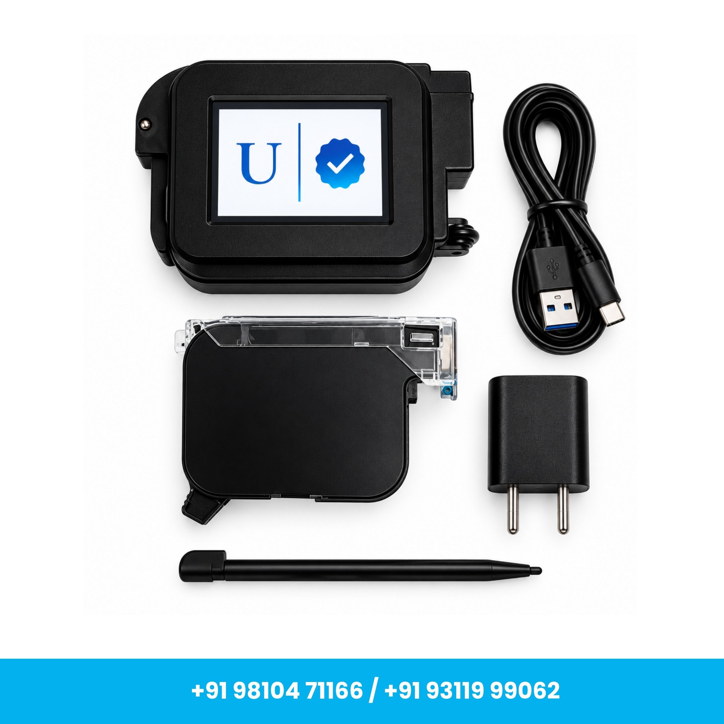 12.7mm Mini Pro TIJ Thermal Inkjet Printer Without Handle – Portable Batch Coding Printer for Date, MRP, Expiry, Barcode & QR Code - Image 4