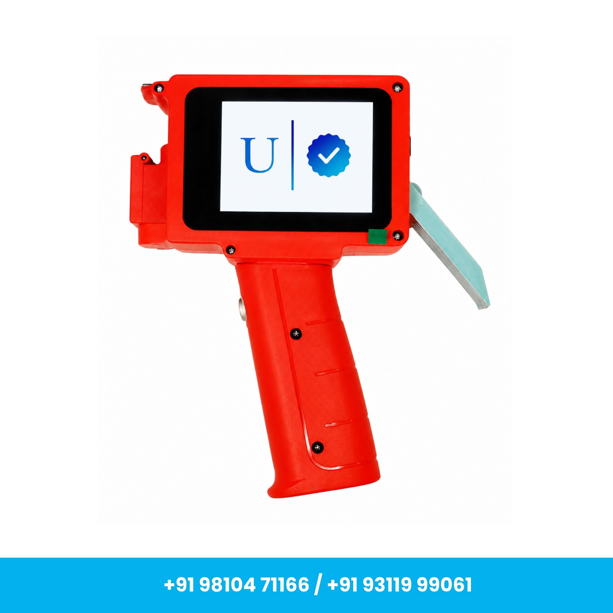 Handy 12.7mm 2-in-1 Mini Pro Handheld TIJ Inkjet Printer with Water-Based Cartridge