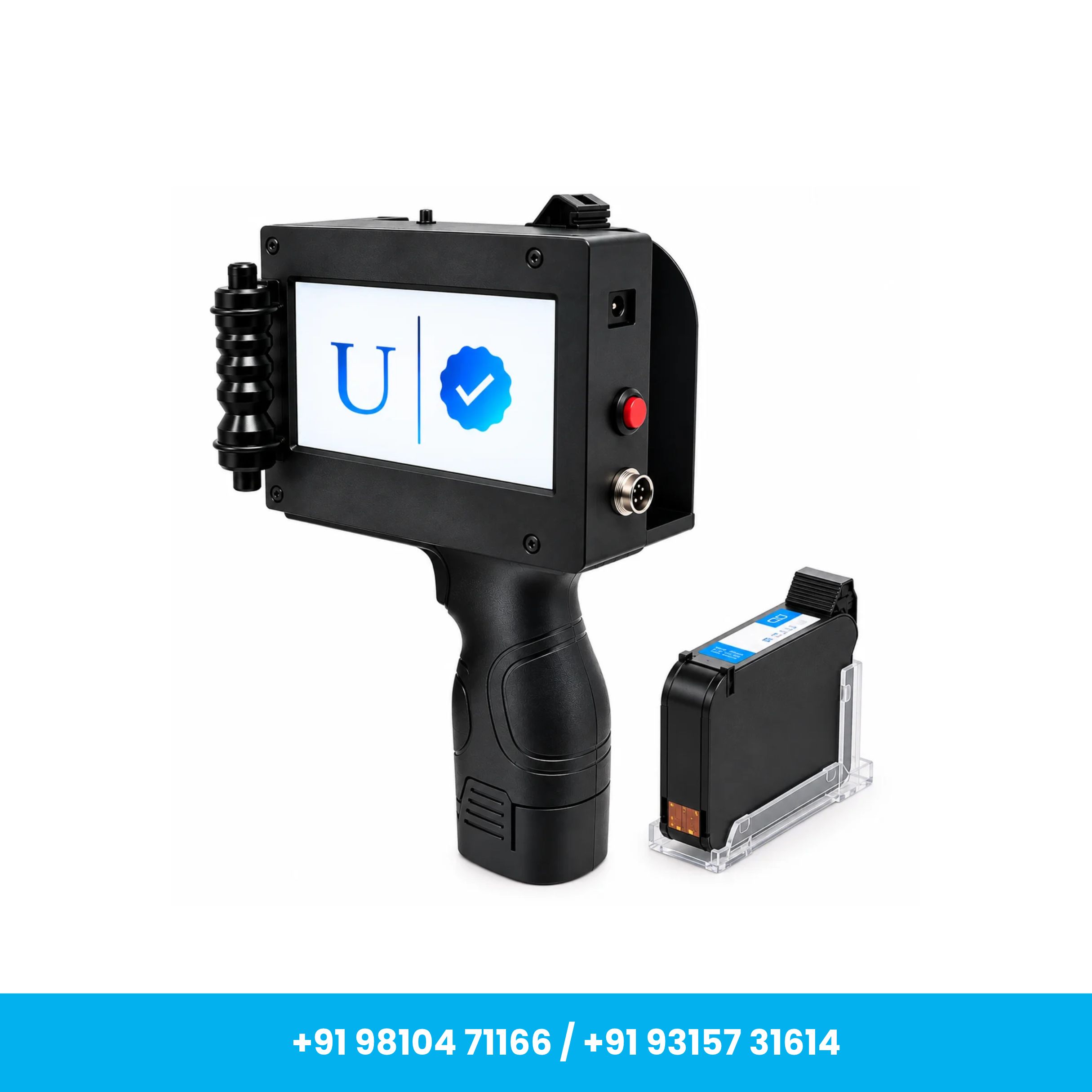 High Speed 12.7mm with Cartridge Plastic Body TIJ Printer for Date, MRP - Image 4
