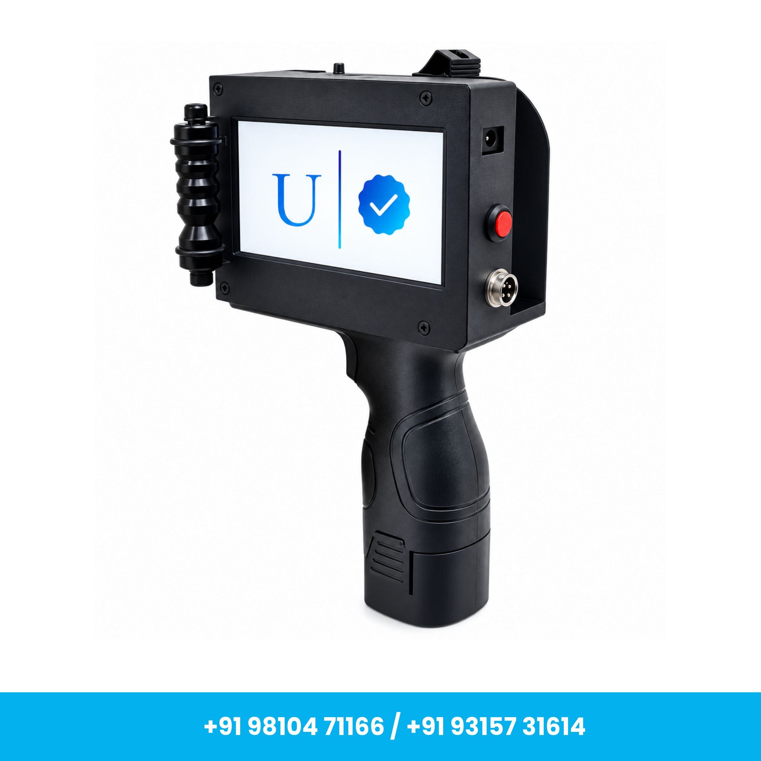 High Speed 12.7mm with Cartridge Plastic Body TIJ Printer for Date, MRP