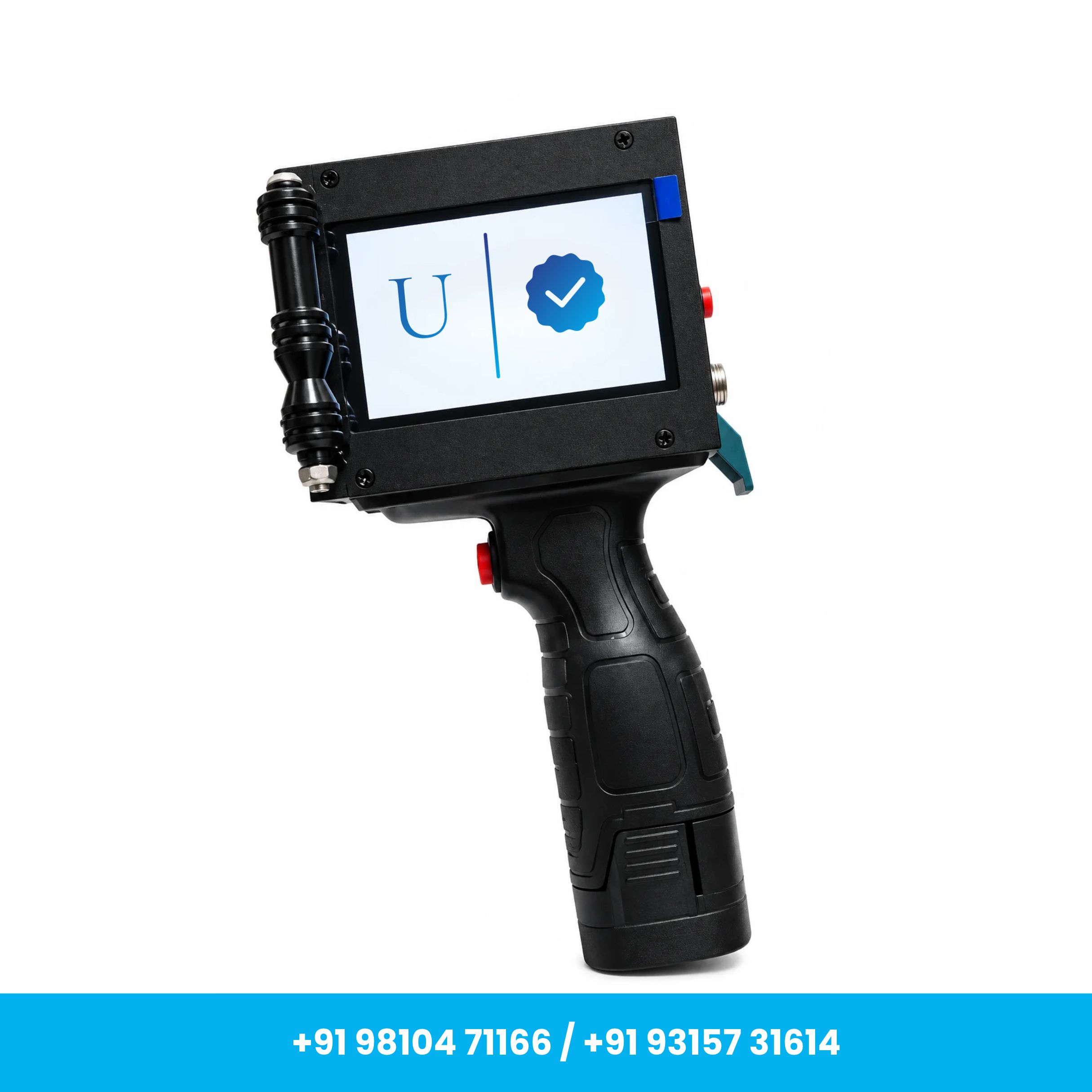 25.4mm Metal Body without Cartridge Handheld Inkjet Printer for MRP, Date, Batch Coding - Image 2