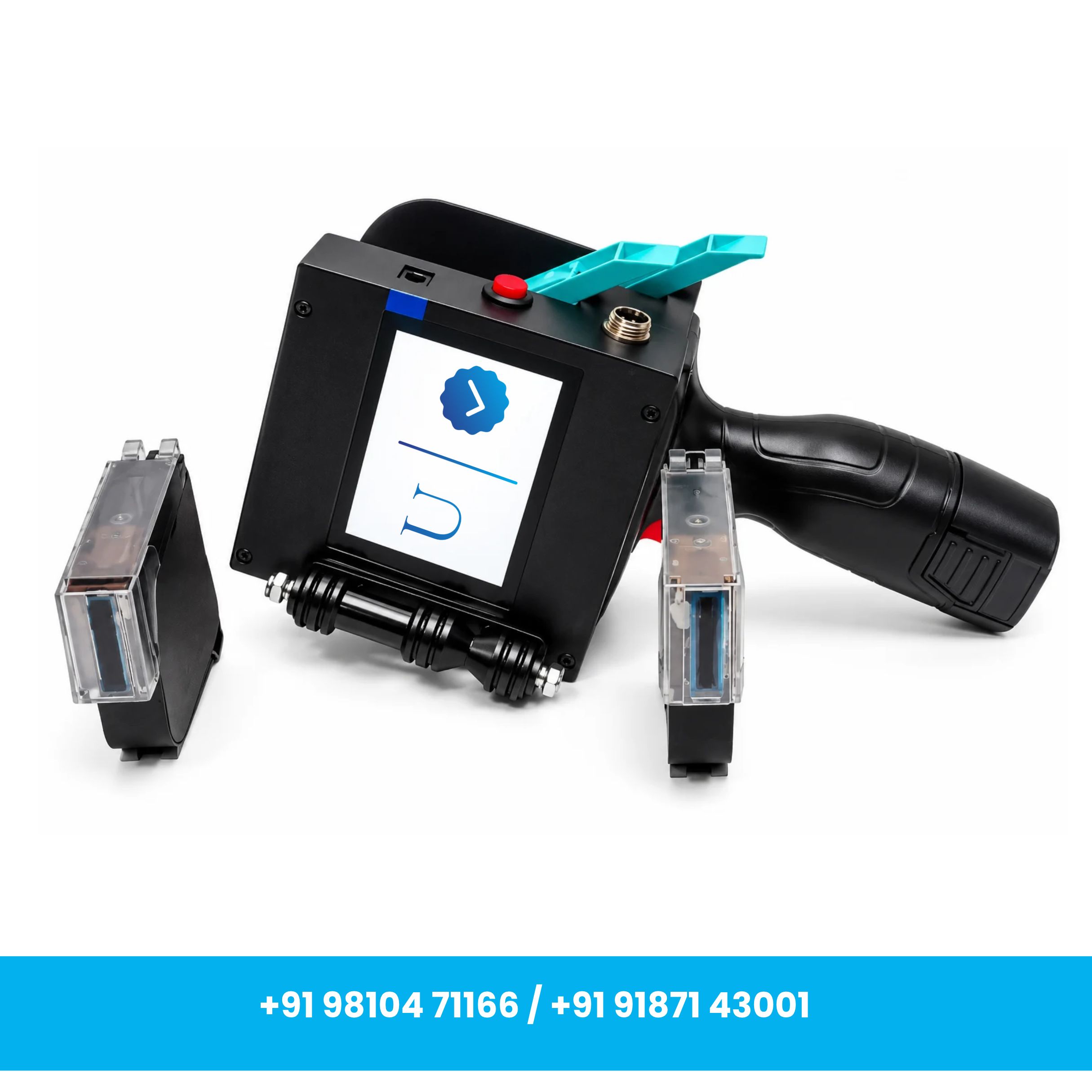 Handheld 50 mm Thermal Inkjet Printer with Solvent Ink Cartridge - Image 2