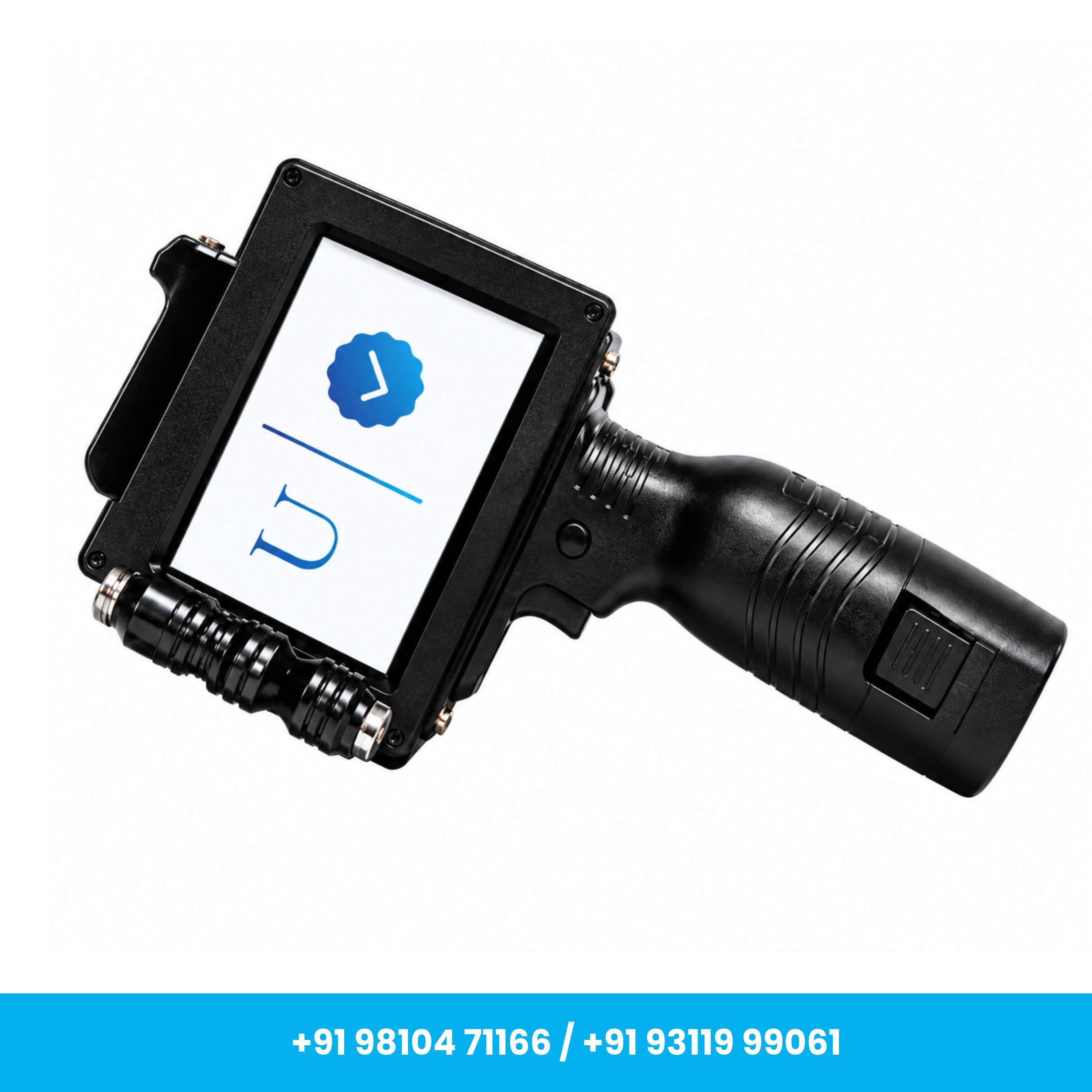 Universal Seal 25.4mm Heavy Duty Plastic Body Handheld TIJ Inkjet Printer with Cartridge