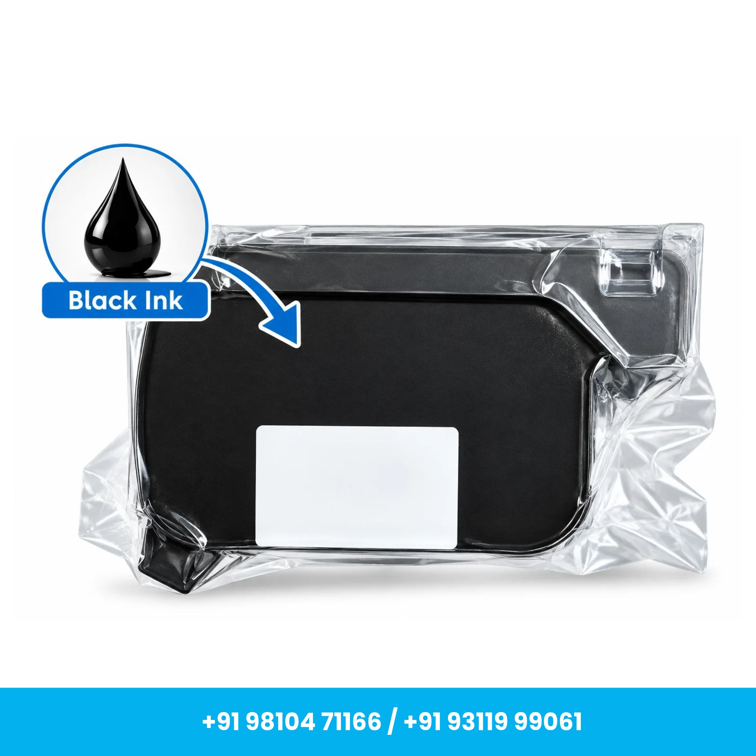 Universal Seal™ General IQ800 Plus Black Solvent Ink Cartridge – 12.7mm 42ml - Image 2