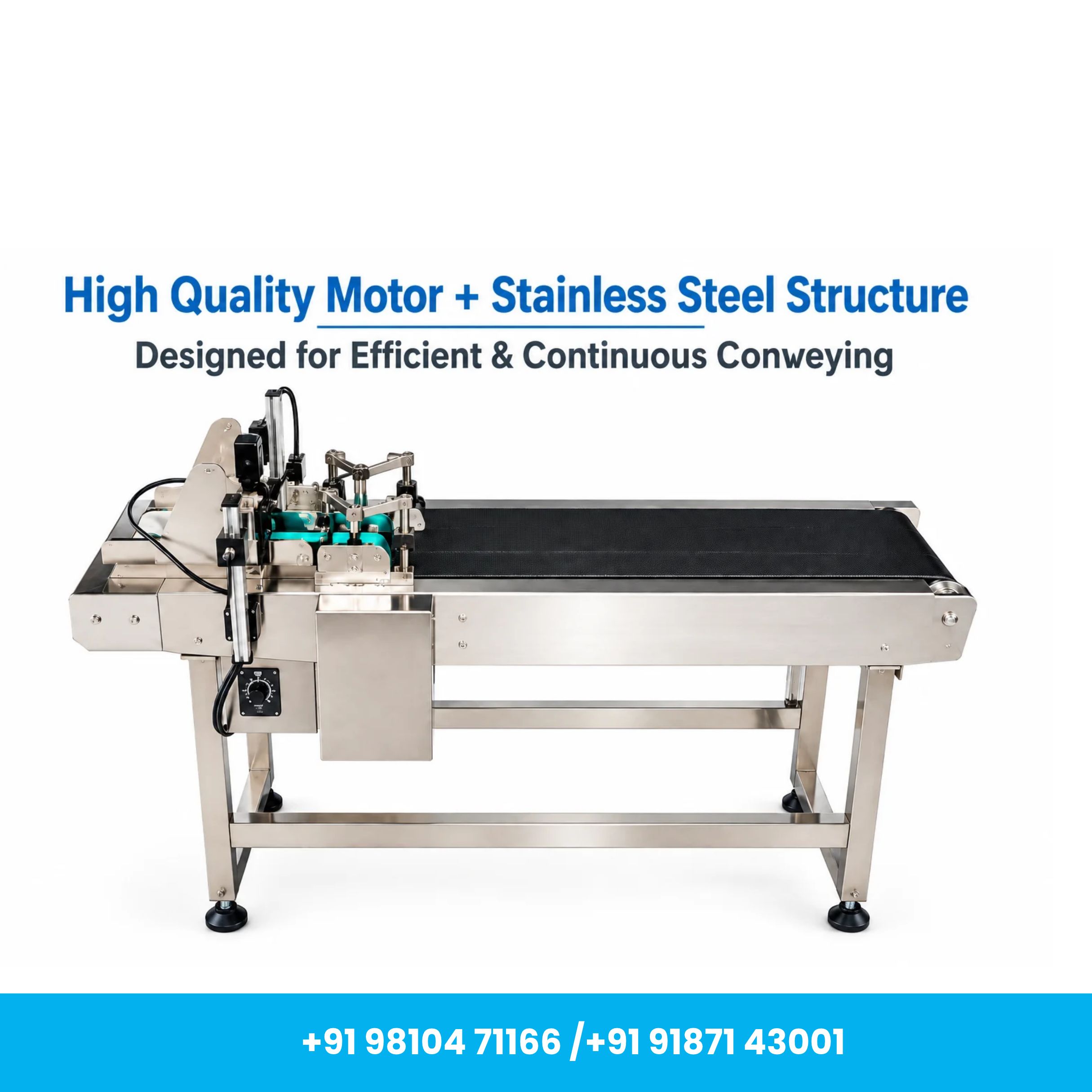 Universal Seal™ Imported Industrial Stacker Conveyor Machine – 200W - Image 2