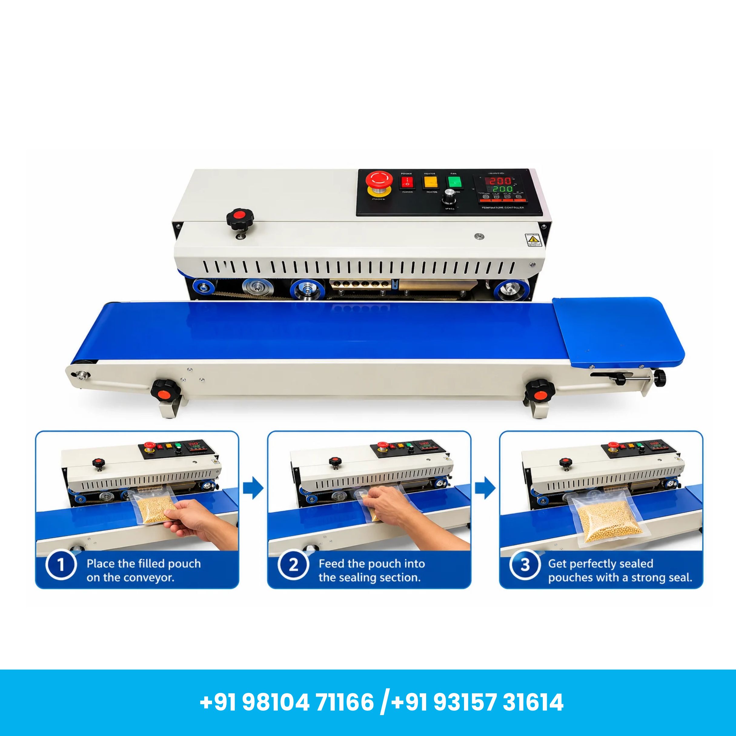 Universal Seal™ FR-900 Heavy Duty Horizontal Band Sealer - Image 3