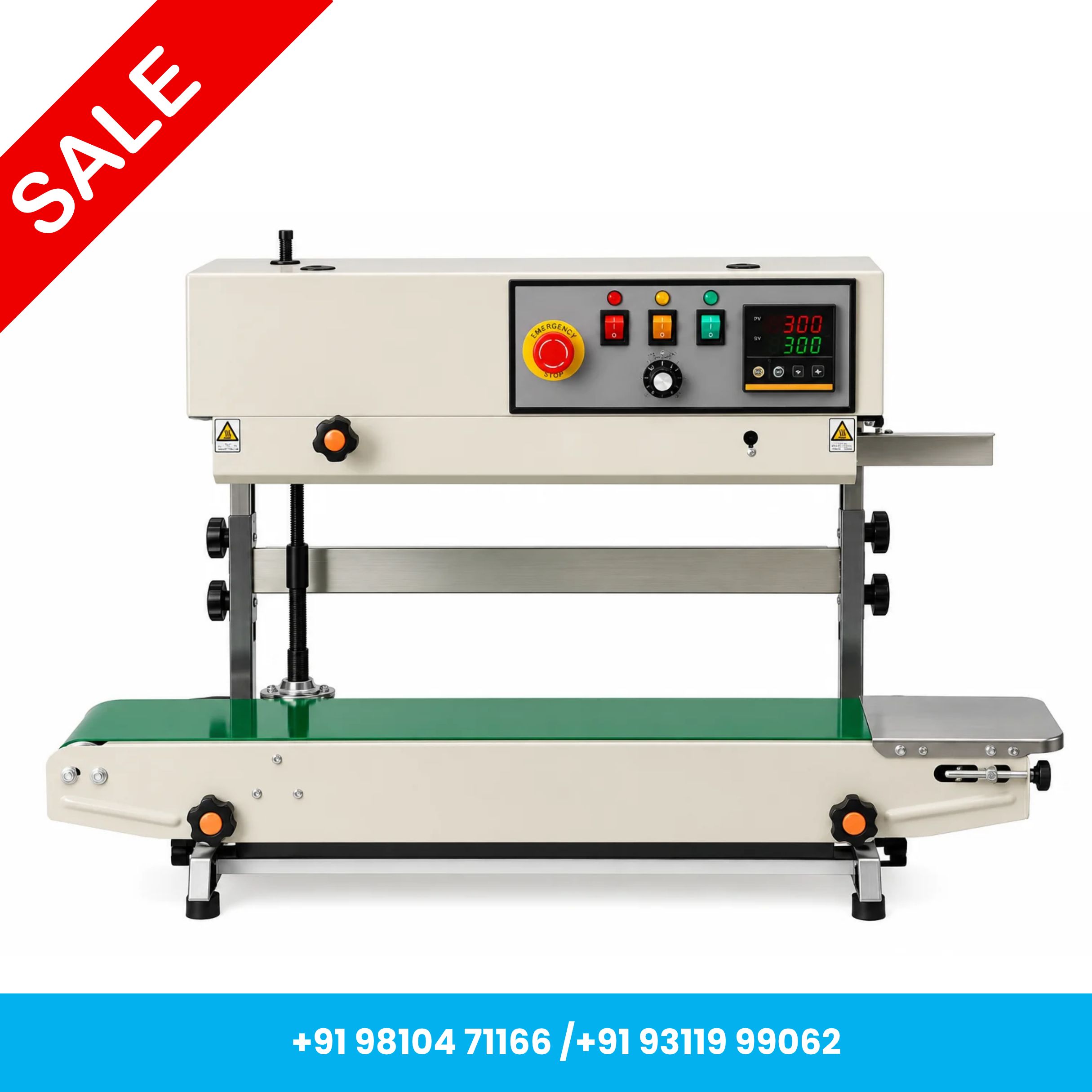 Universal Seal™ FR-900 Heavy Duty MS Vertical Band Sealer with Free Accessories