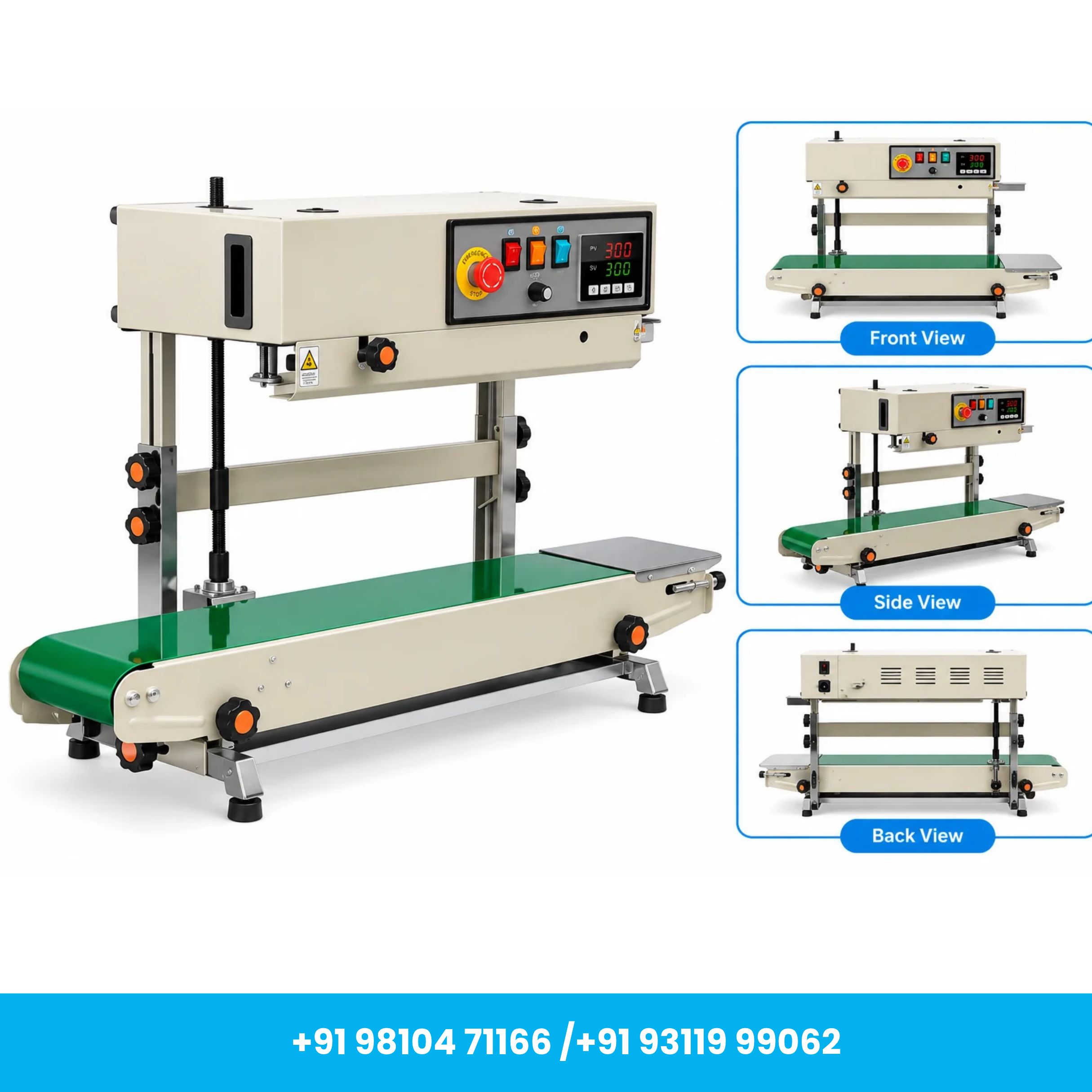Universal Seal™ FR-900 Heavy Duty MS Vertical Band Sealer with Free Accessories - Image 4
