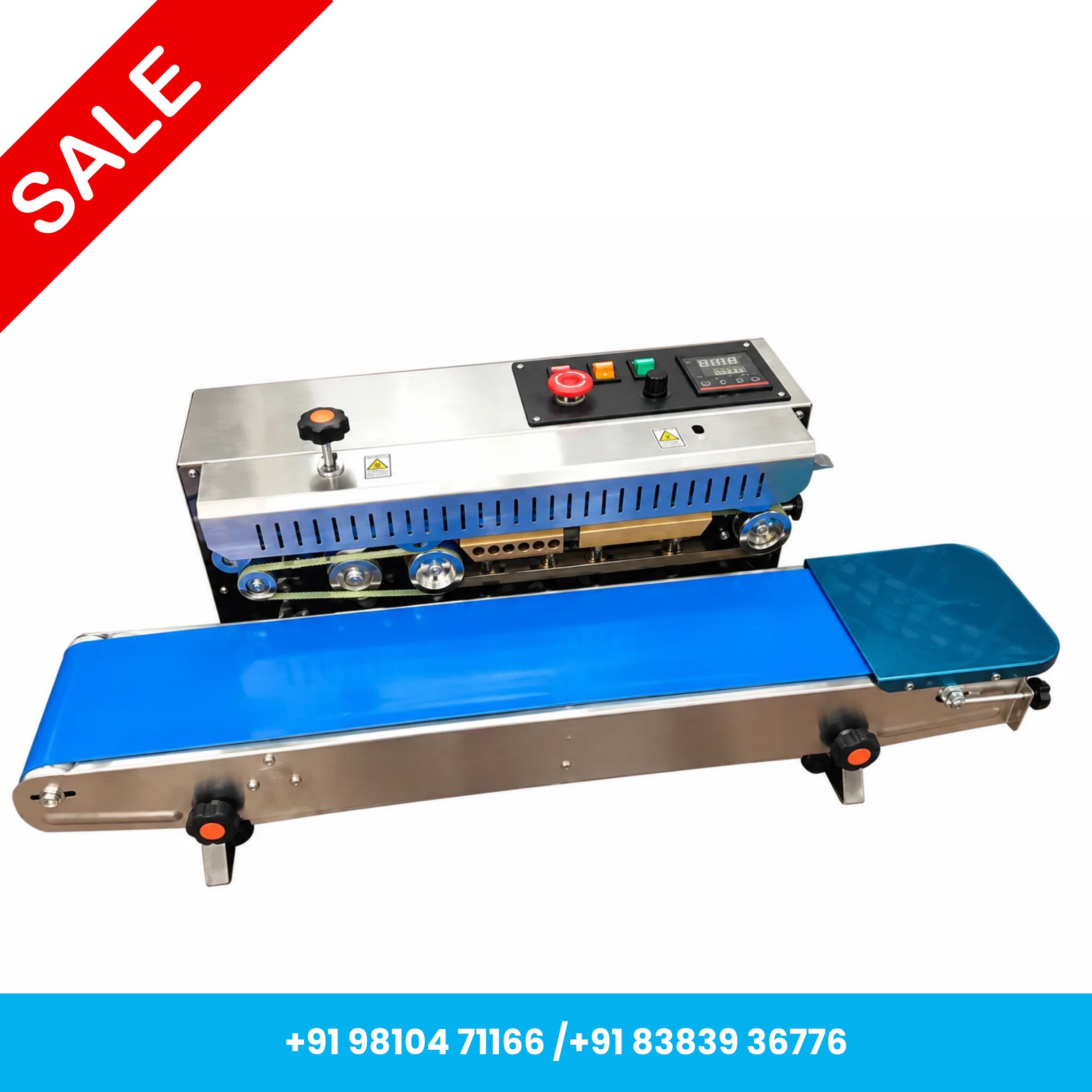 Universal Seal™ FR-900 SS Digital Continuous Horizontal Band Sealer Machine