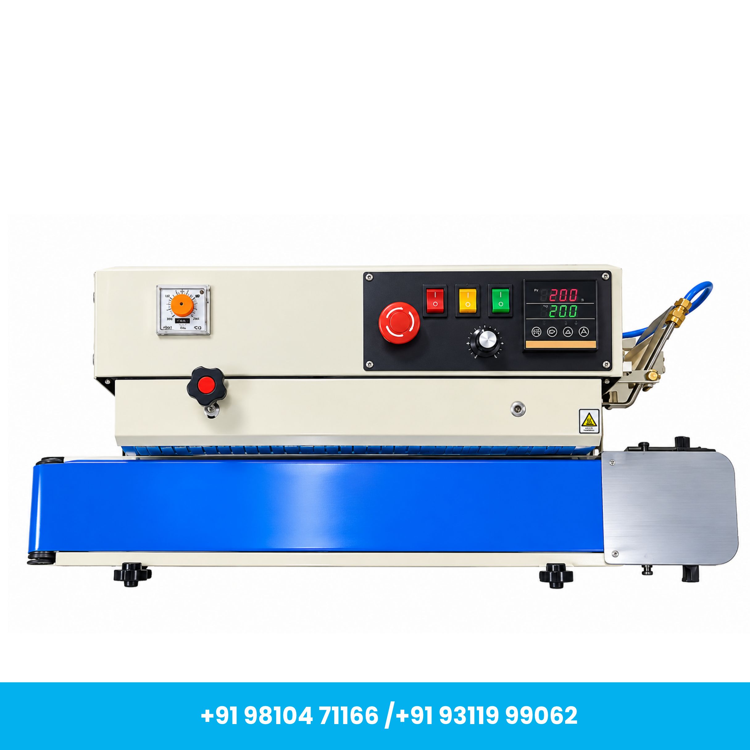 Universal Seal™ Heavy Duty Horizontal MS Continuous Band Sealer with Nitrogen Flushing Kit