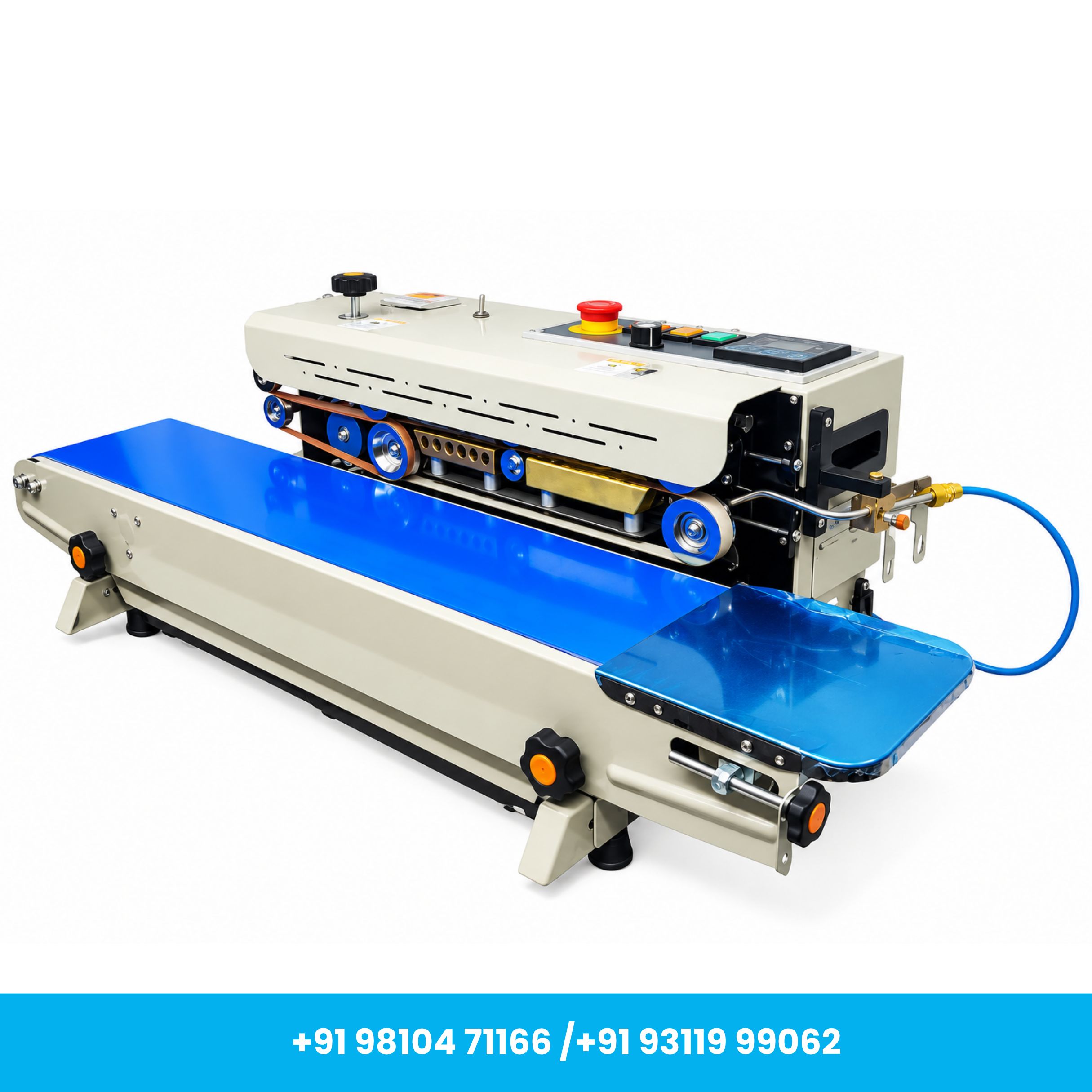 Universal Seal™ Heavy Duty Horizontal MS Continuous Band Sealer with Nitrogen Flushing Kit - Image 2