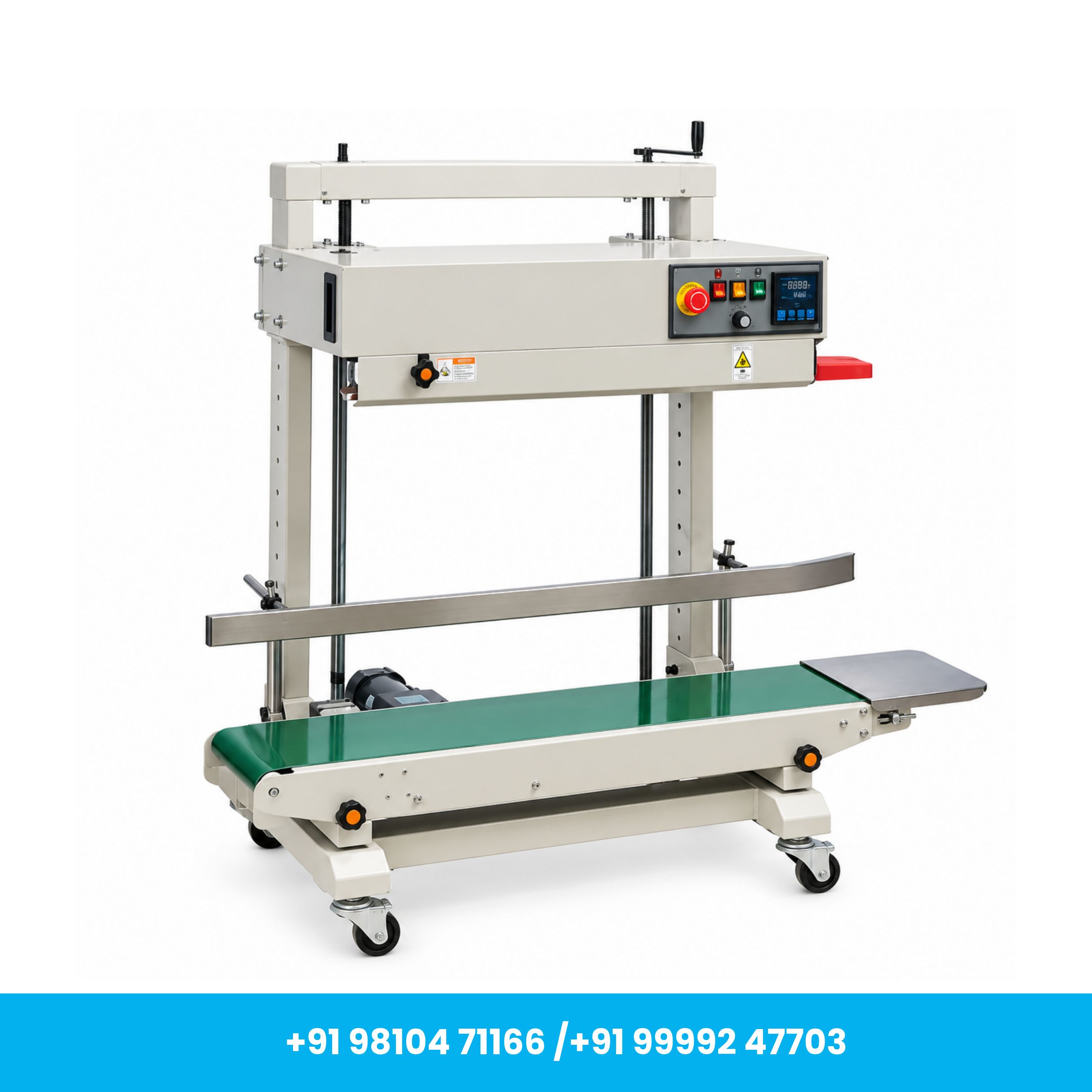 FR1100V Heavy Duty 10/15Kg Vertical Continuous Band Sealer Machine – 800W