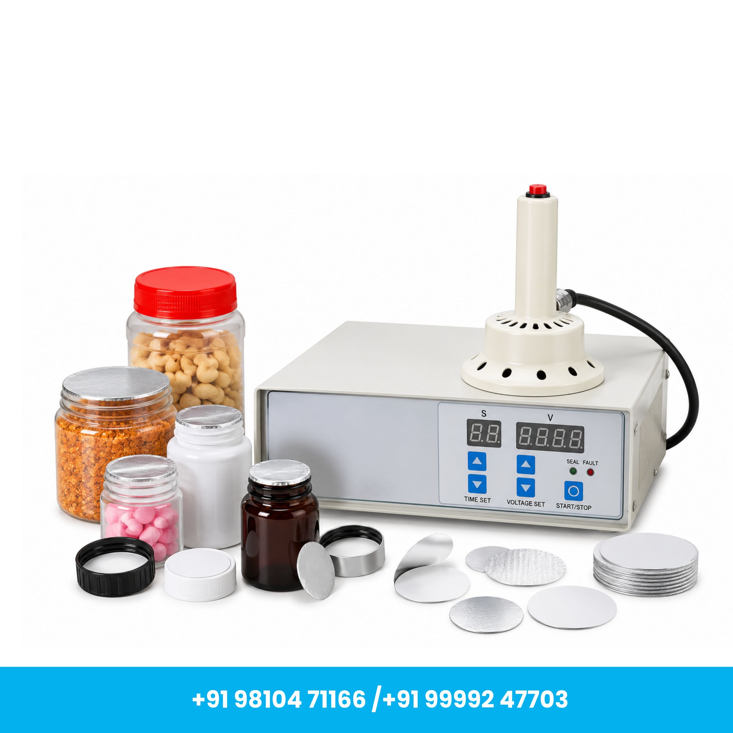 Universal Seal™ DGYF-600A Manual Induction Sealing Machine – 20 to 100 mm - Image 3