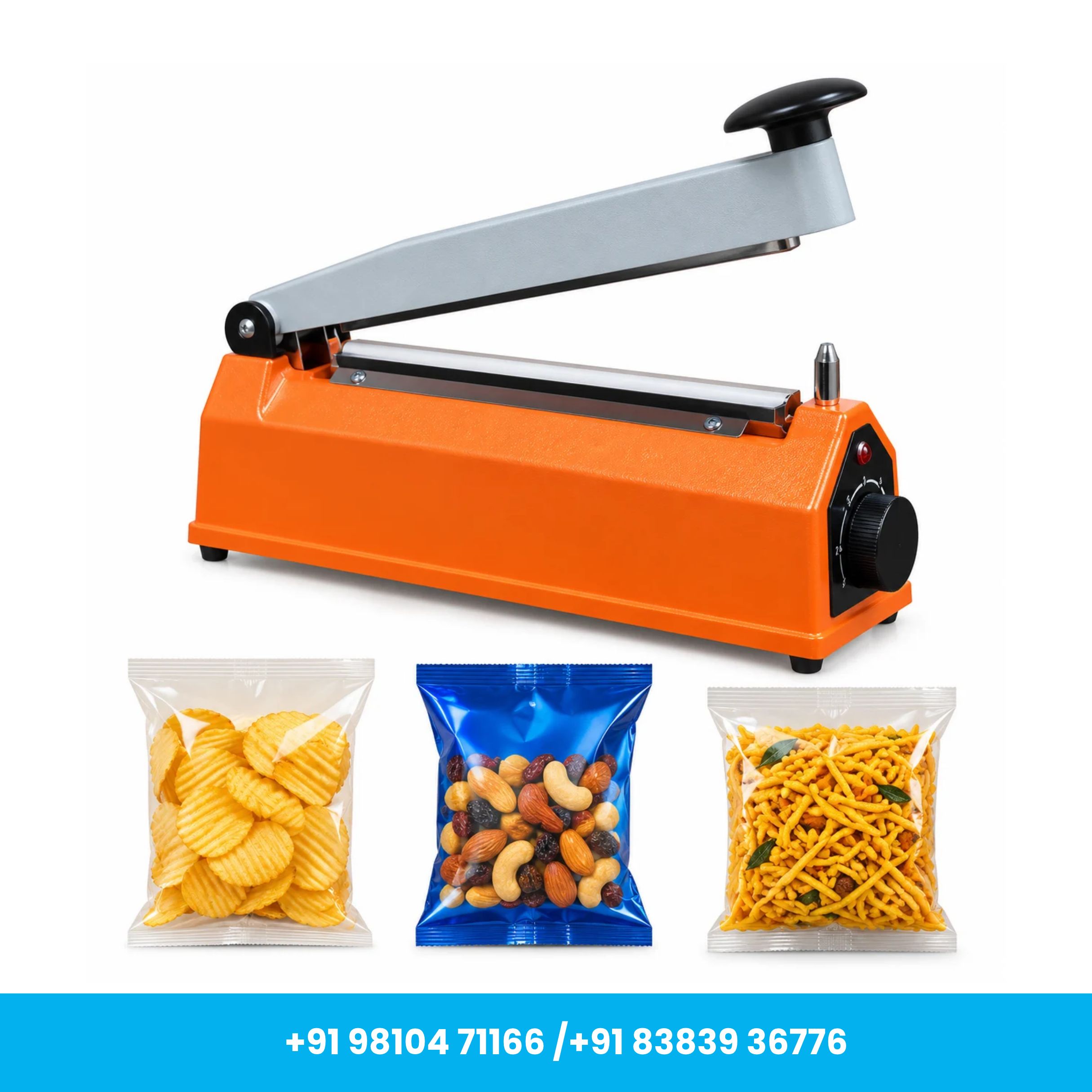Universal Seal™ 8 Inch Hot Bar Type Manual Hand Sealing Machine - Image 2