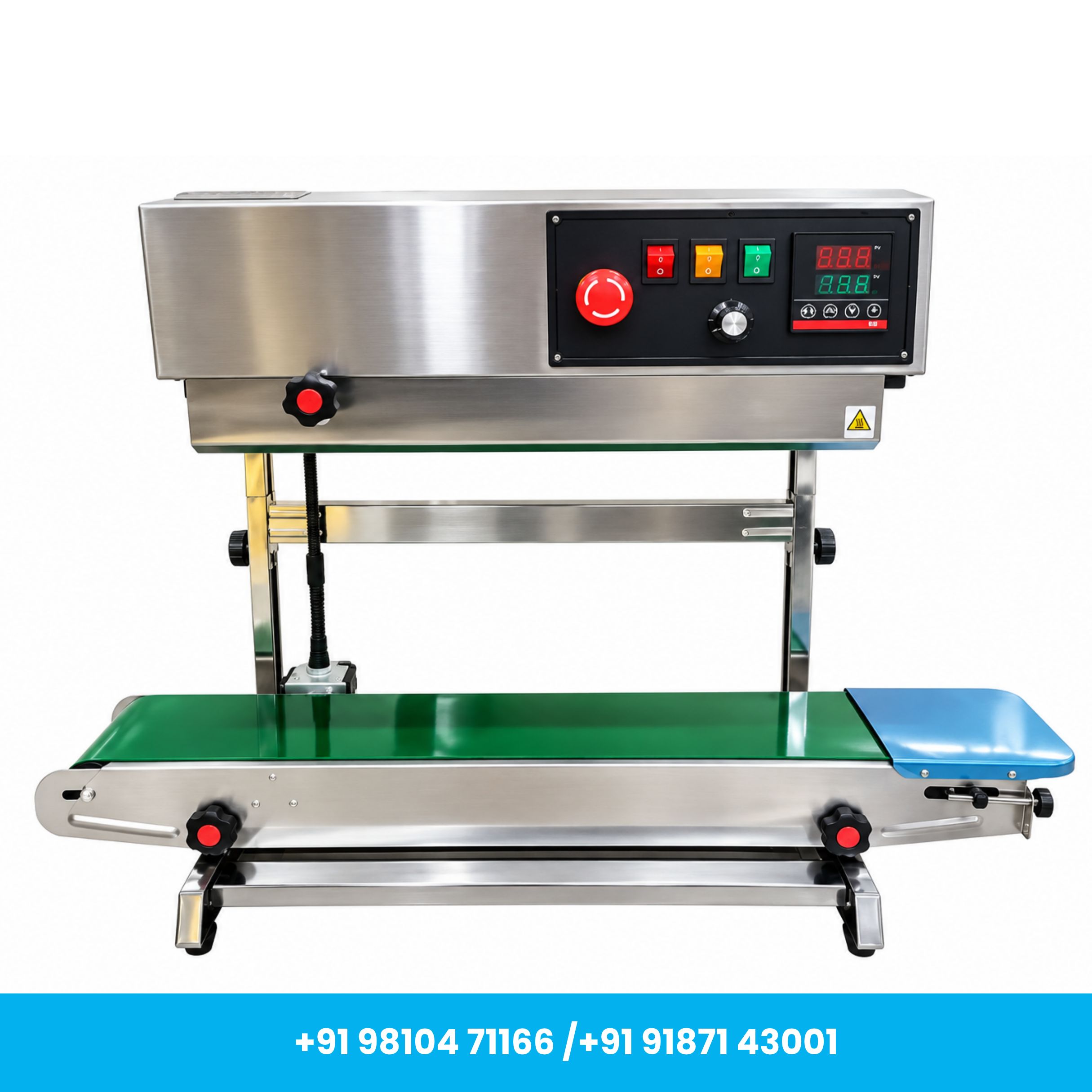 Universal Seal™ FR-900 Heavy Duty SS Vertical Continuous Band Sealer with Free Accessories