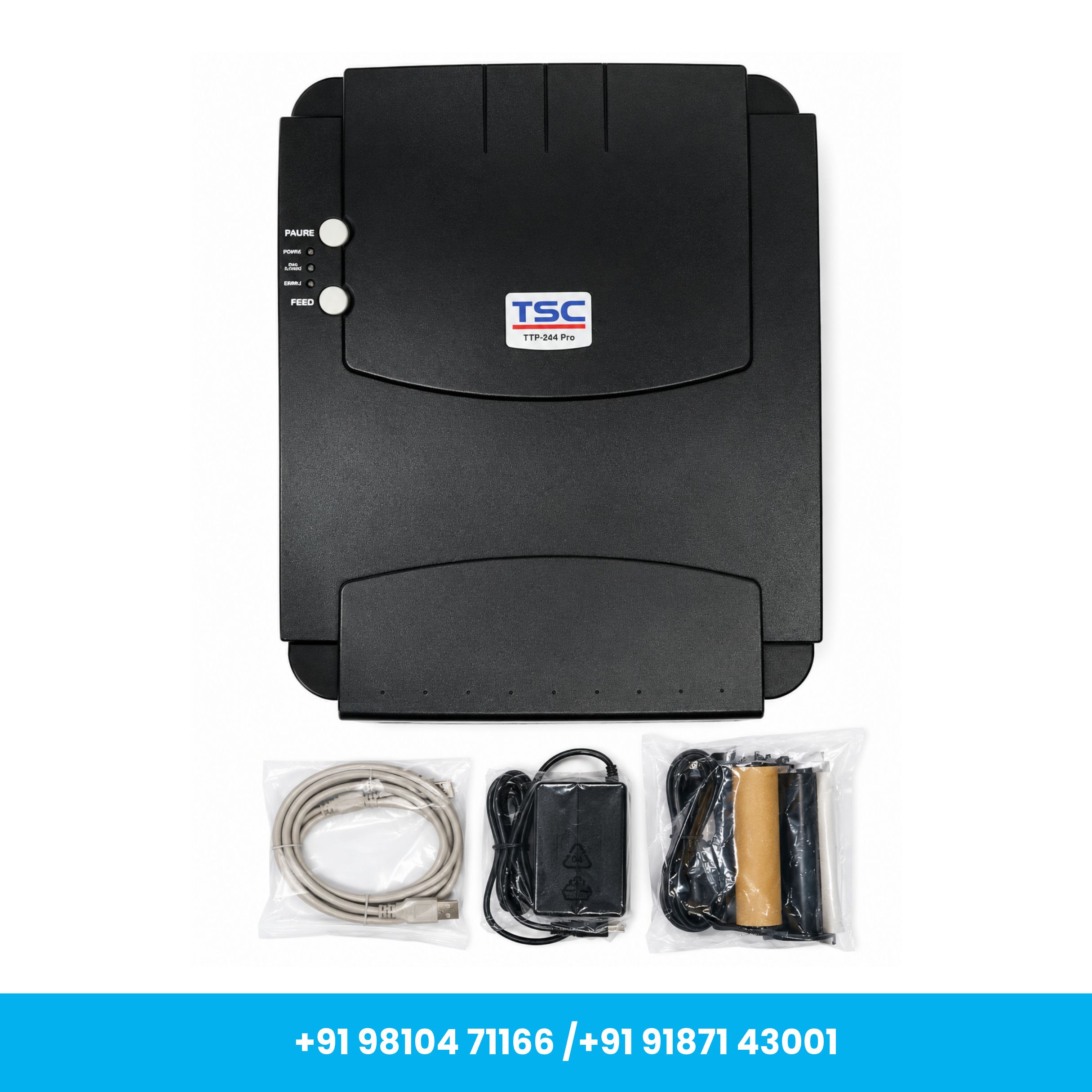 TSC TTP-244 Pro 4 Inch 203 DPI Thermal Transfer Barcode Label Printer Copy - Image 3
