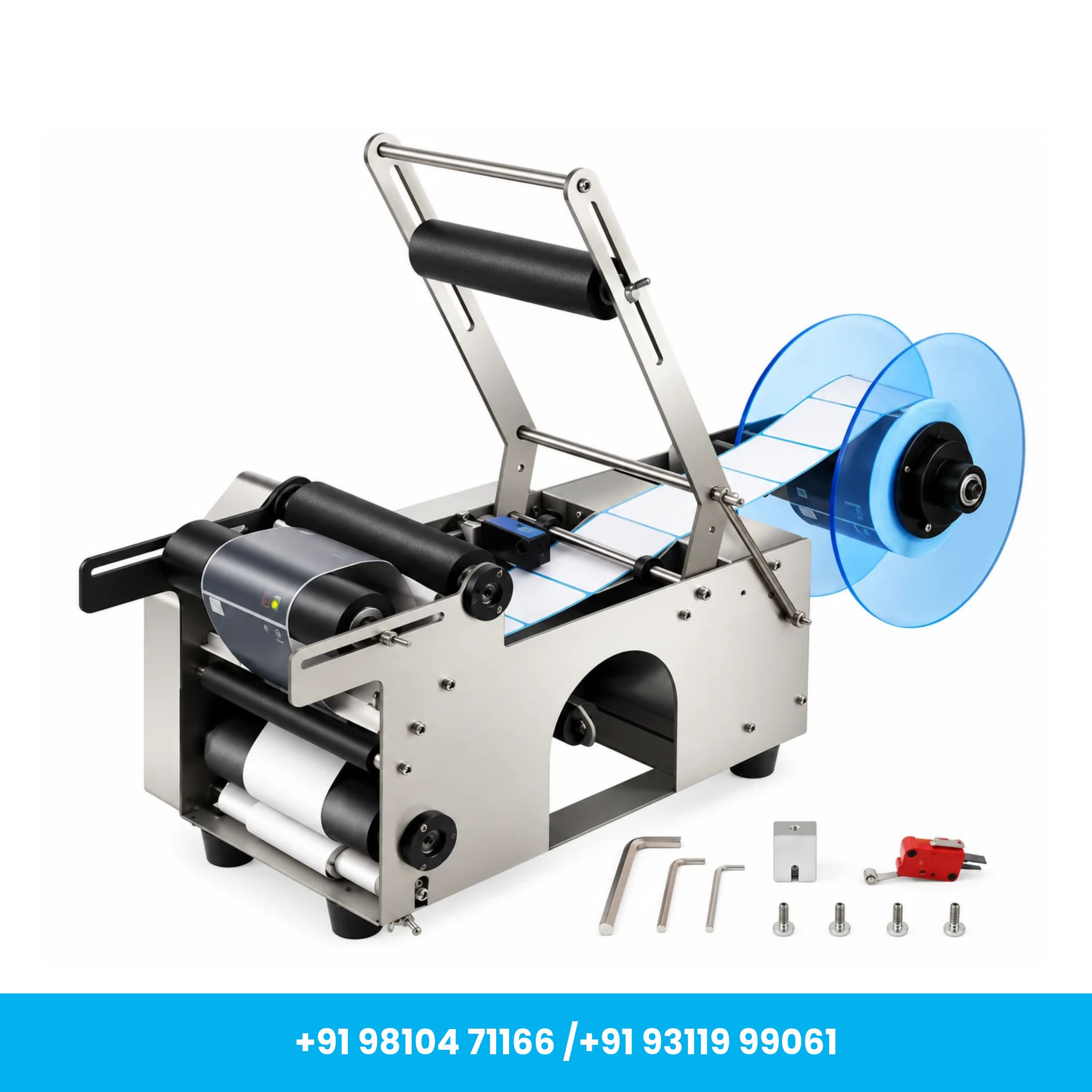 Universal Seal™ MT-50 Semi-Automatic Round Bottle Labeling Machine - Image 3