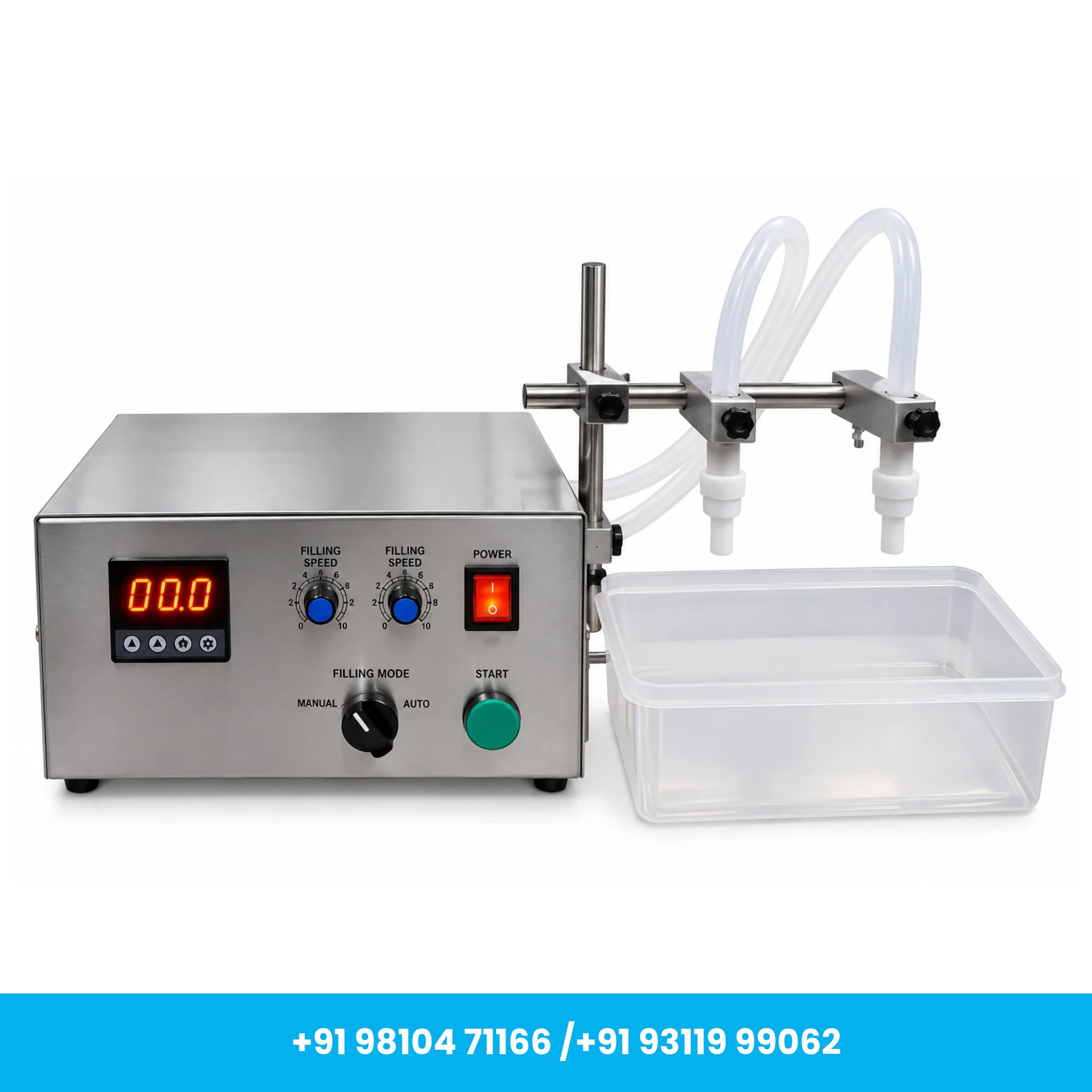 Liquid Filling Machine Digital Control Double Head  PREMIUM Model