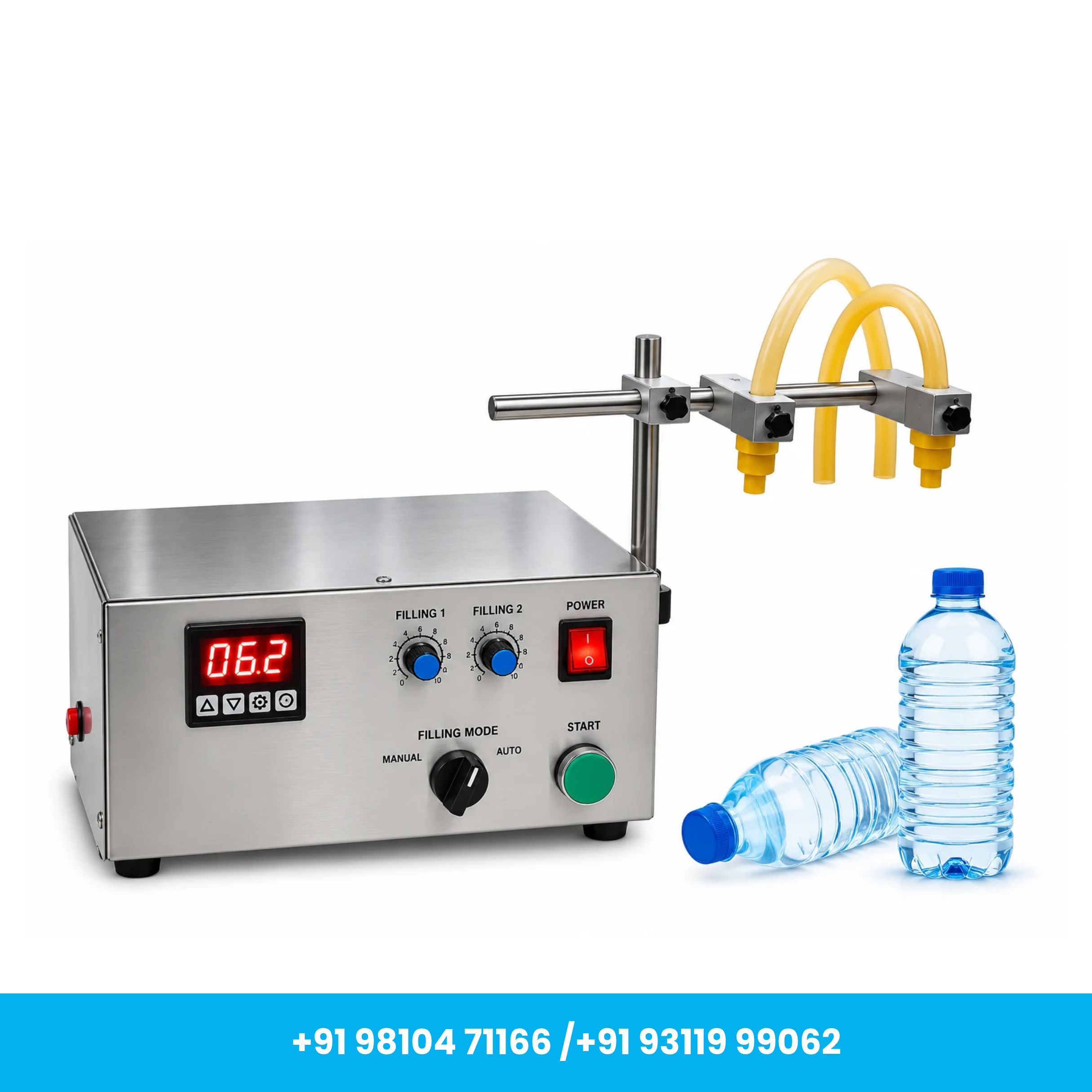 Liquid Filling Machine Digital Control Double Head PREMIUM Model - Image 3