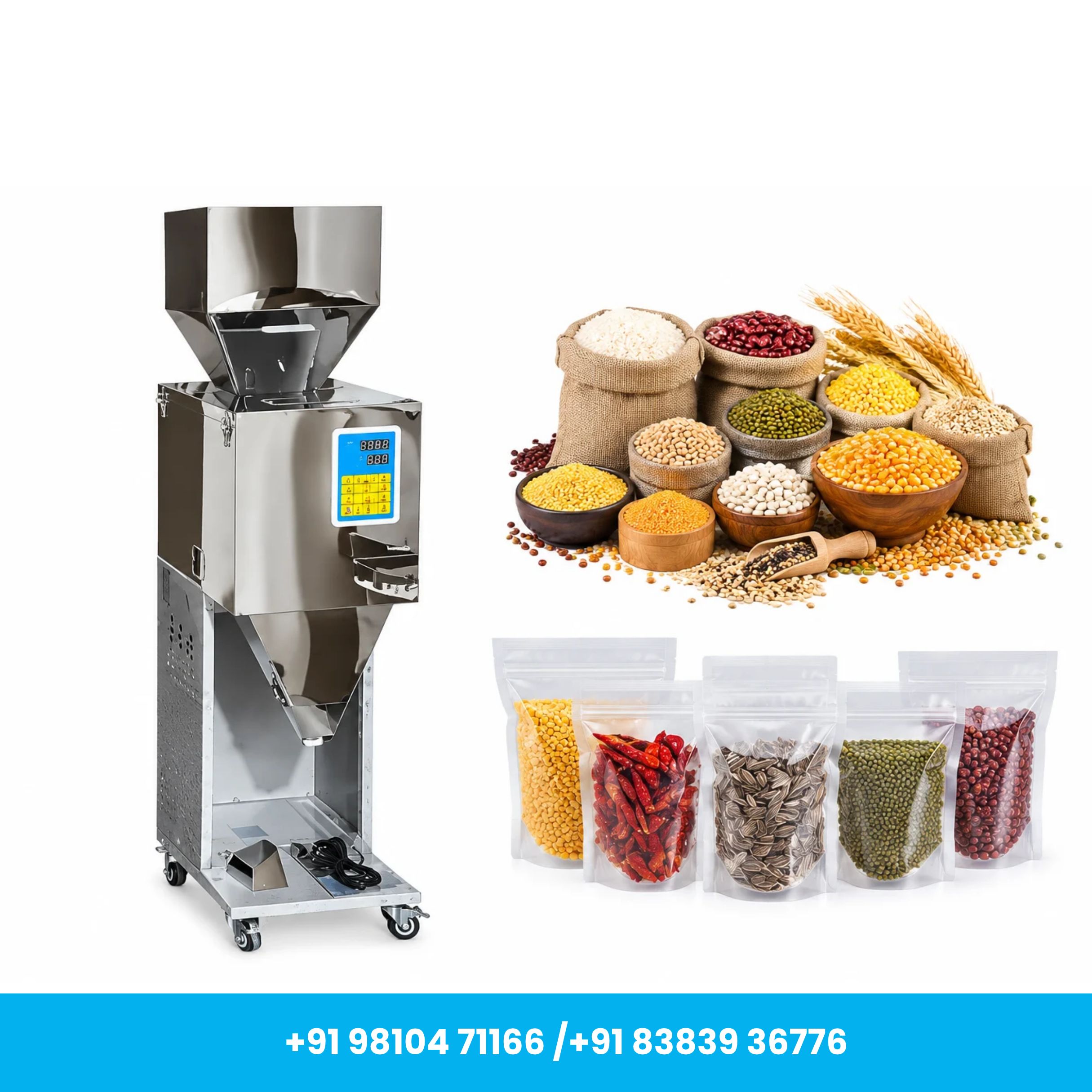 Universal Seal™ Heavy Duty 1000g Semi-Automatic Granule Weighing & Filling Machine - Image 2
